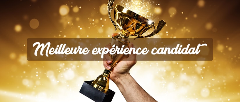un trophée pour symboliser la meilleure expérience candidat due à un bon logiciel de gestion des candidatures