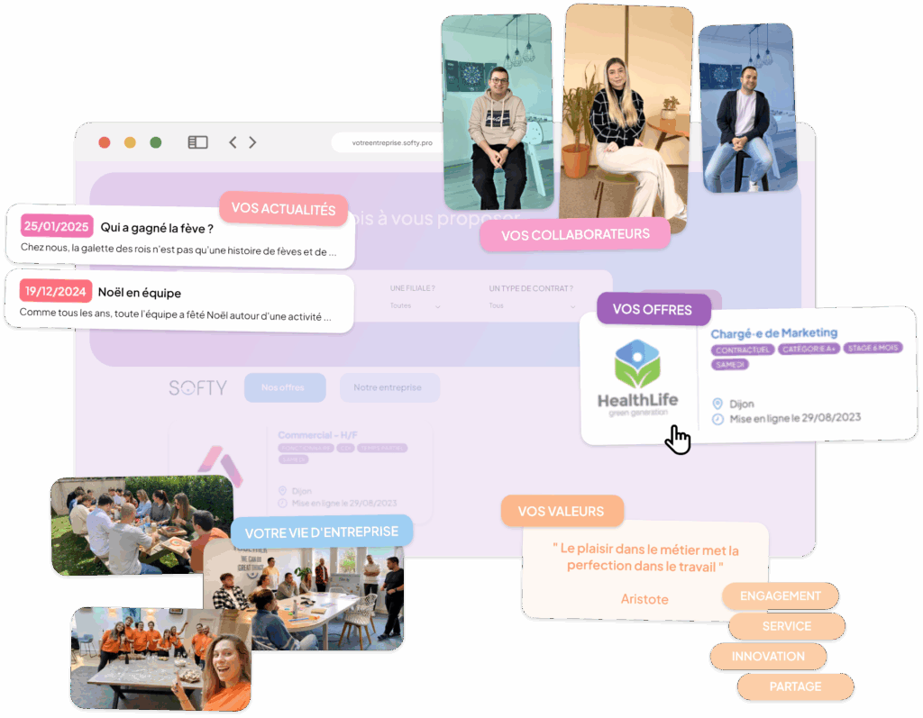 Mettez en avant votre marque employeur grâce à un site carrière