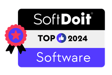 Badge Softdoit pour le logiciel de recrutement Softy