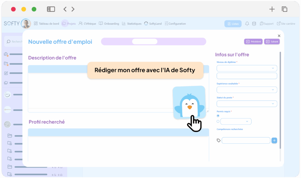 Gagnez du temps sur la rédaction de vos offres grâce à l'IA de Softy