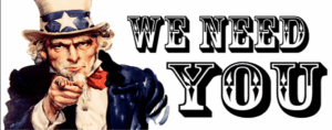 we need you