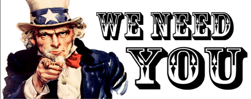 we need you