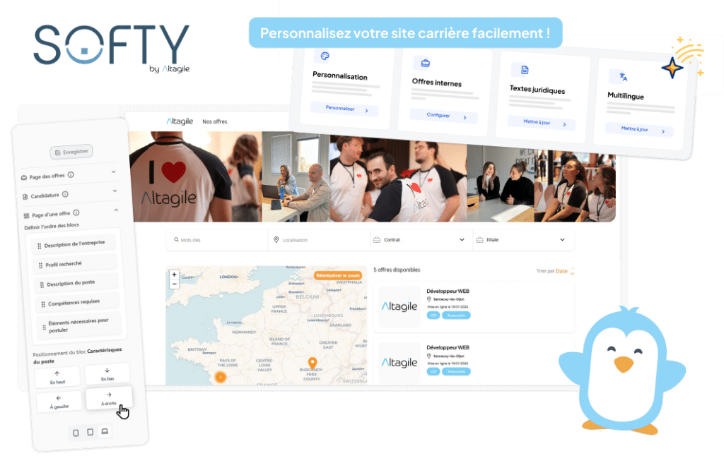 site carrière Softy