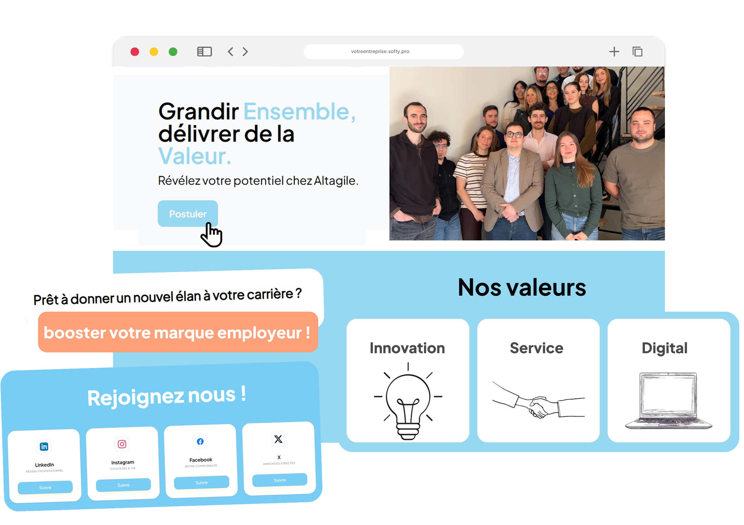 Site carrière, booster votre marque employeur !